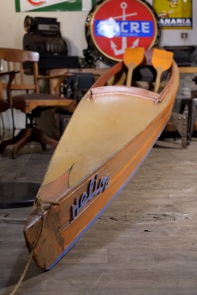 canoe kayak ancien 1920